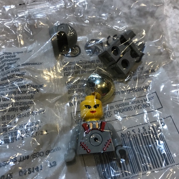 Lego Other - New LEGO New Sandy Moondust Minifigure Astrobot Space NASA Rare 2002 Mini Figure